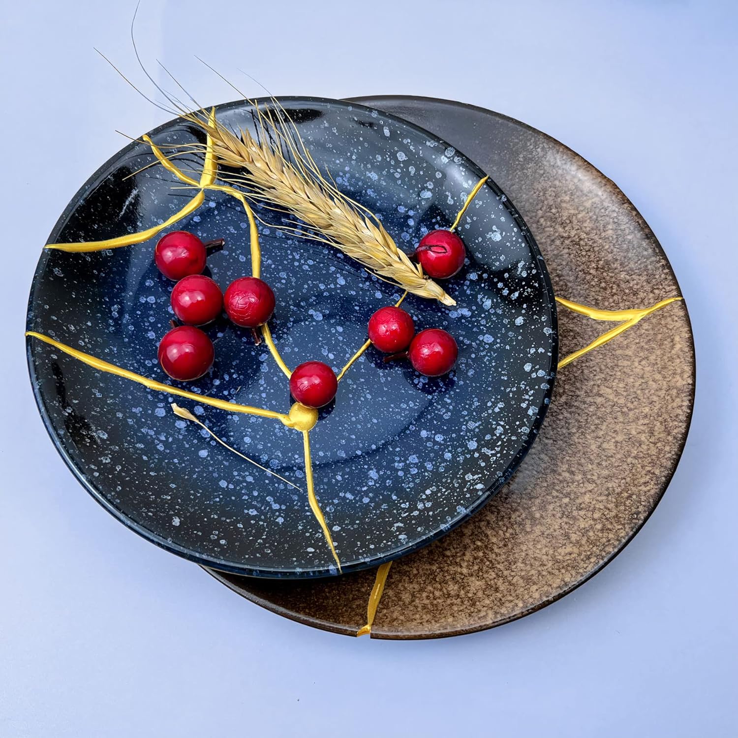 Bio Kintsugi Repair Kit, Food Safety Bio Resin Kintsugi Kit, Bio Based - Dishwasher Safety - Repair Your Meaningful Objects with Bio Glue, Perfect for Beginners, Japanese Art Kintsugi Craft